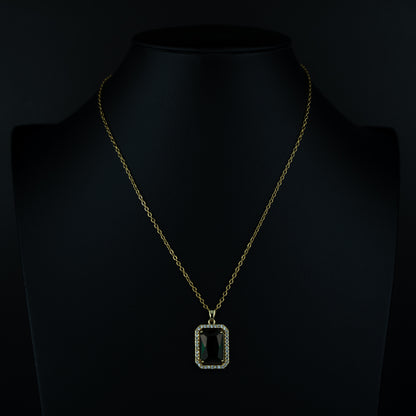 Emerald Grace Pendant Necklace