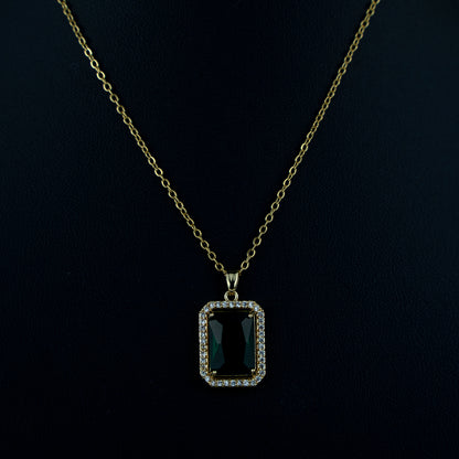 Emerald Grace Pendant Necklace